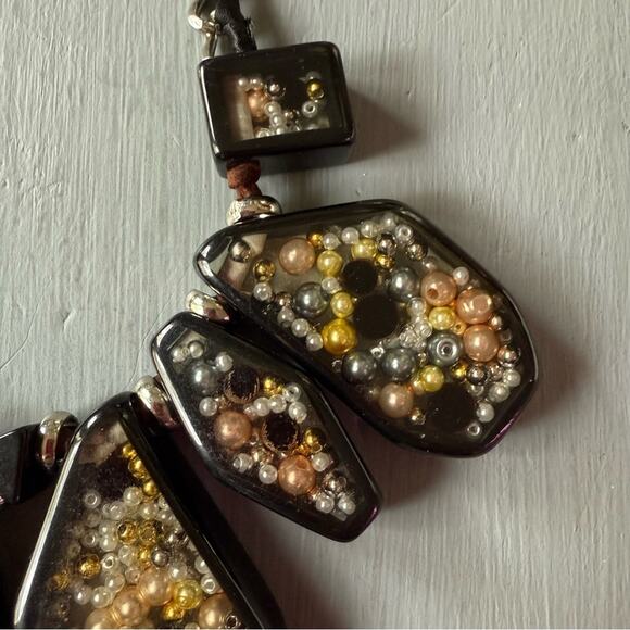 Adolfo Dominguez Statement Necklace - Picture 6 of 7